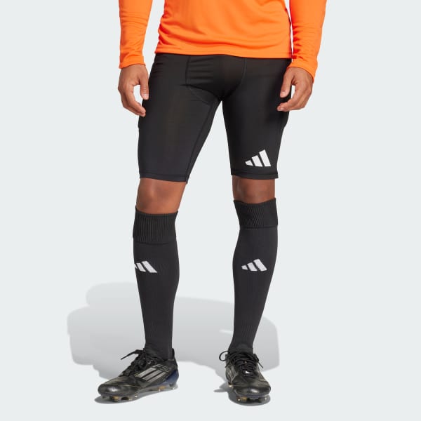 cerná Squadra 25 Goalkeeper Padded Short Leggings
