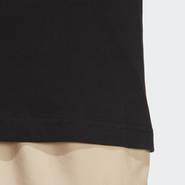 Svart adidas Adventure Mountain Front Tee