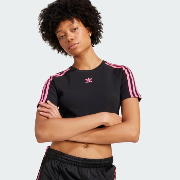 Polera Tiras Baby Negro adidas adidas Chile