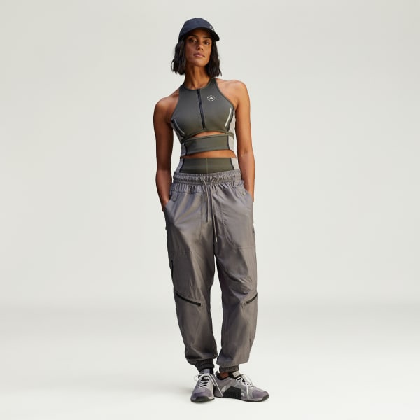 Grey adidas by Stella McCartney Short Leggings