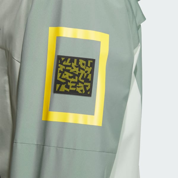 adidas Chamarra WINDSTOPPER National Geographic Verde adidas Mexico
