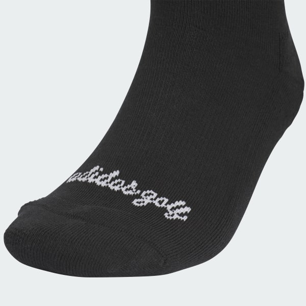 Hitam Kaus Kaki Selutut Logo Performa