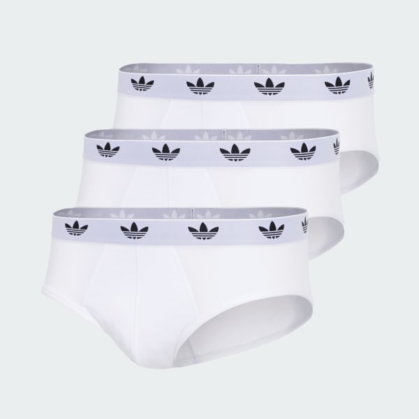 blanc Slip coton Comfort Flex (lot de 3)