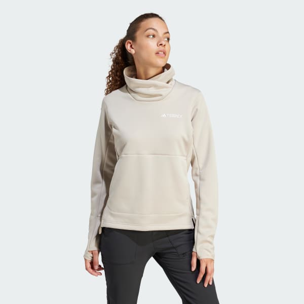Beige TERREX XPERIOR MEDIUM FLEECE-OBERTEIL