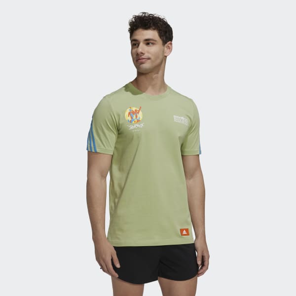 Verde T-shirt 3-Stripes Future Icons Sportswear EBT33