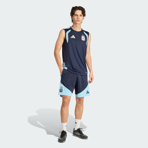 Azul Camiseta sin mangas selección Argentina 26 Tiro
