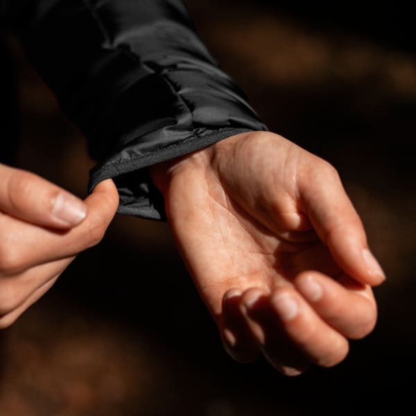 Black Terrex Multi Light Down Hooded Puffer Jacket