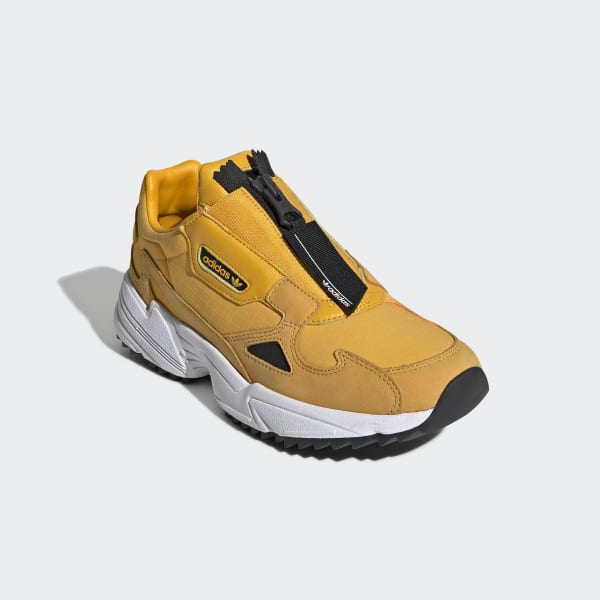 adidas falcon zip w yellow