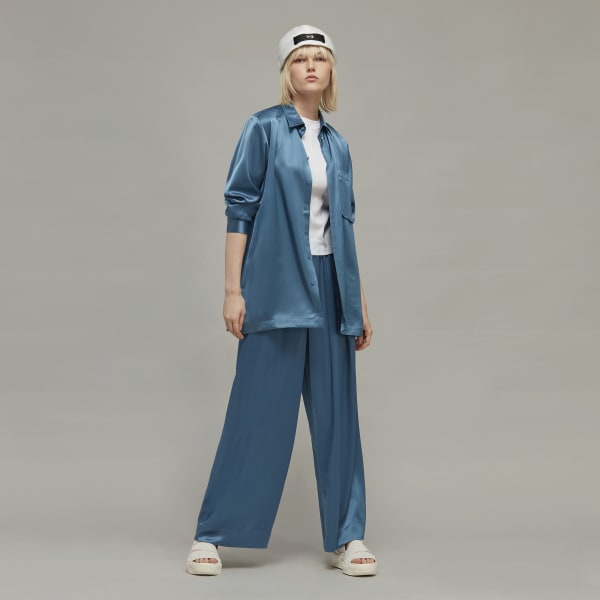 Weiss Y-3 Fitted T-Shirt