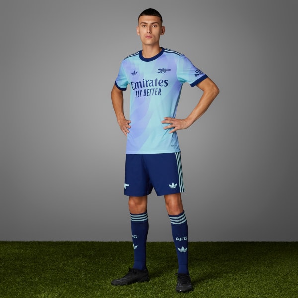 Azul Camiseta tercera equipación Arsenal 24/25 Authentic