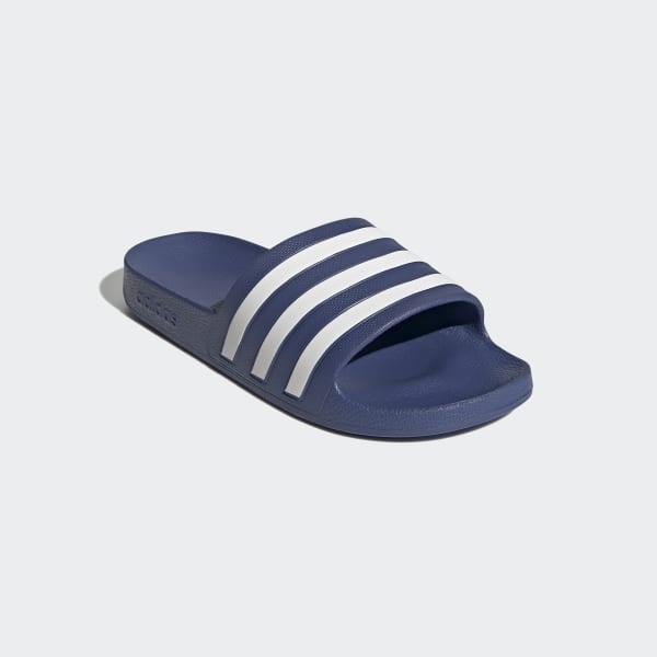 Azul Sandalias Adilette Aqua