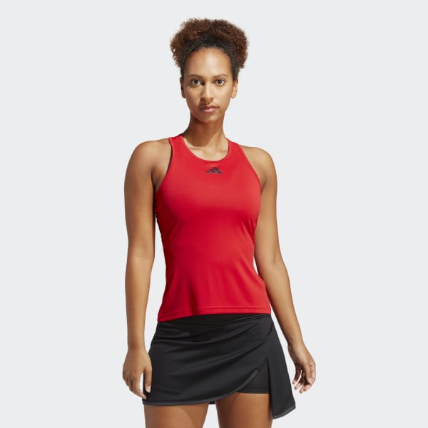 adidas Club Tennis Tank Top - Red Tennis | adidas US