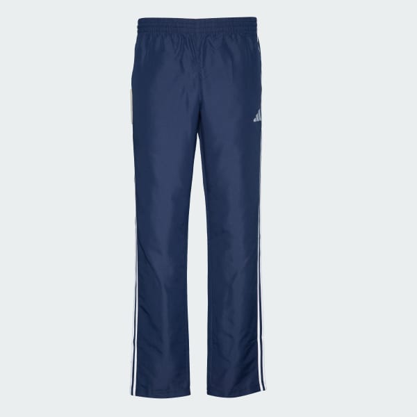Blue Woven adidas 3 Stripes Pants