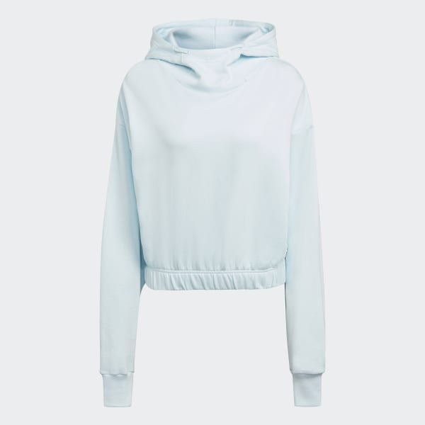 Blau Studio Lounge Cropped Hoodie TE823