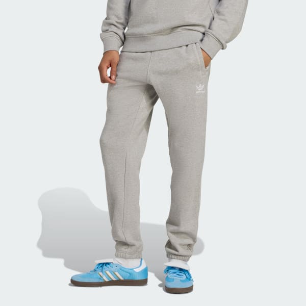 Gris Pants Essentials Trifolio Felpa Francesa