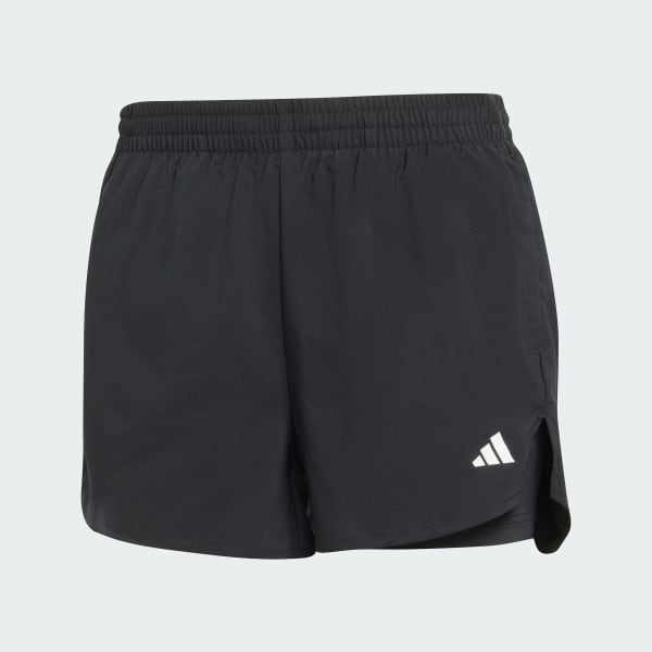 Svart Workout Essentials 2-i-1-shorts