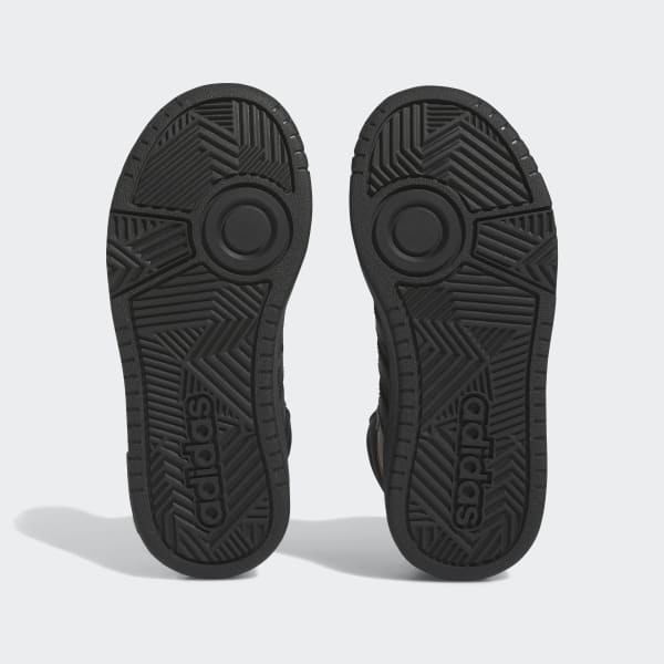 Schwarz Hoops Mid 3.0 Kids Schuh