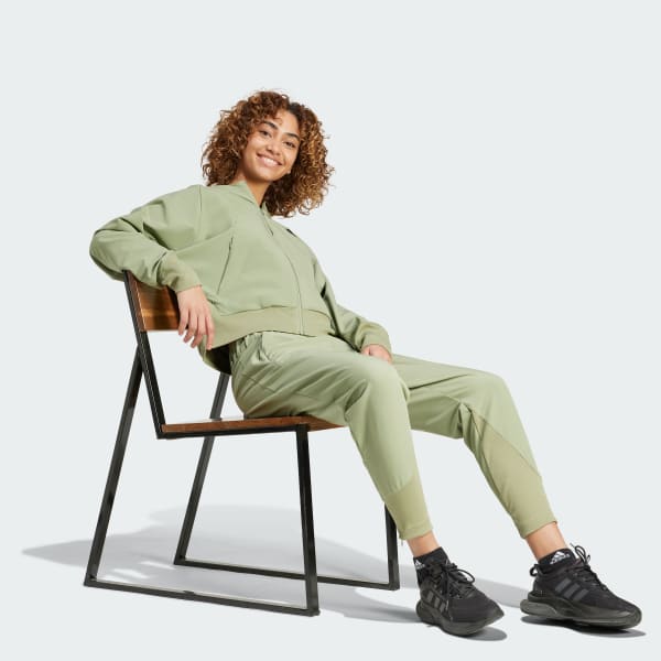 Verde Pantalón Z.N.E. Tejido