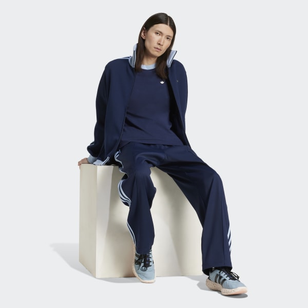 Tシャツ・カットソー adidas Premium Callie Tee JC6362 アディダス プレミアム カリ半袖Tシャツ - ブルー | アディダス