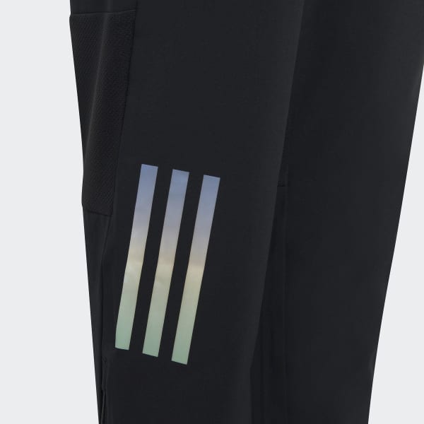 Schwarz AEROREADY 3-Streifen Hose