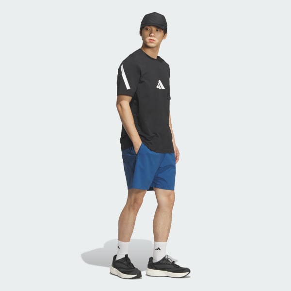 ブラック Z.N.E レギュウラーフィット CARAT 半袖Tシャツ
