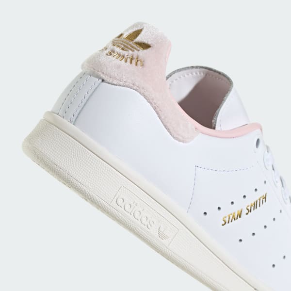 Adidas originals stan smith shoes white/raw pink 2025