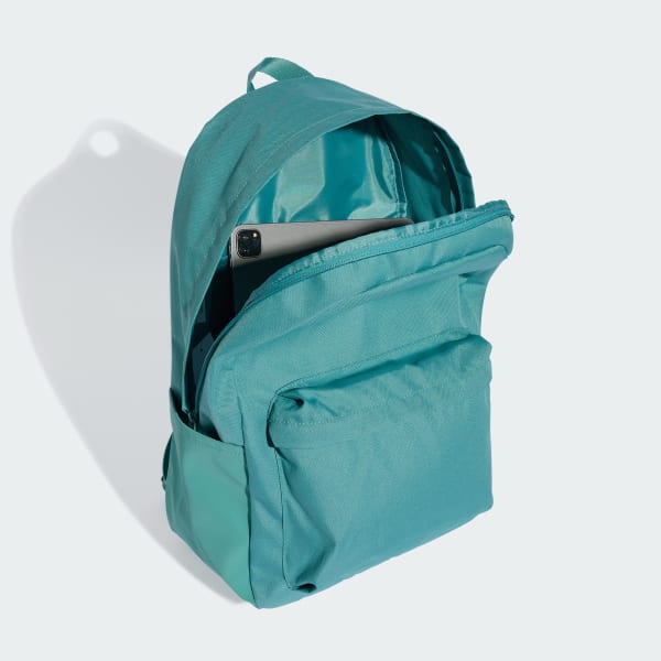 Turquoise Classic 3 Bar Logo Backpack