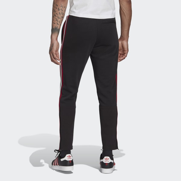 zwart Manchester United DNA 3-Stripes Broek MKL66