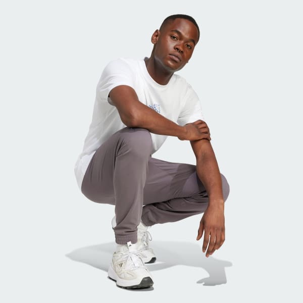 Blanc T-shirt graphique Lounge Drink