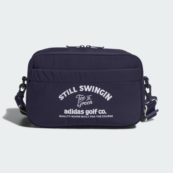 ブルー 【ゴルフ】ストラップ付キ グラフィック ポーチ