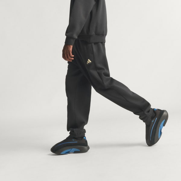 Noir Jogger molleton adidas Basketball (Non genré)