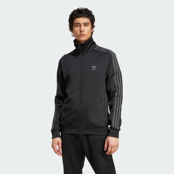 Black 아디컬러 클래식 트랙 탑