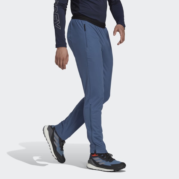 Blau TERREX Xperior Soft Shell Skilanglaufhose