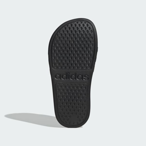 adidas Adilette Aqua Slides - Black | Free Shipping with