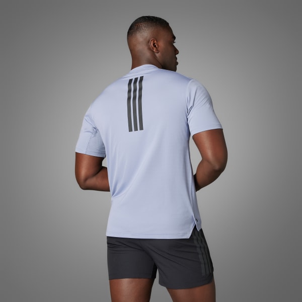 Μωβ Power 3-Stripes Tee