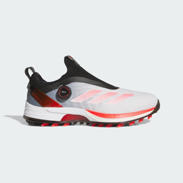 adidas Adizero ZG Boa Spikeless Golf Shoes - White | Free