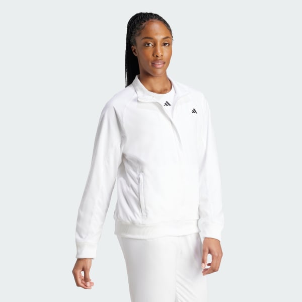Weiss  Walk-On Tennisjacke