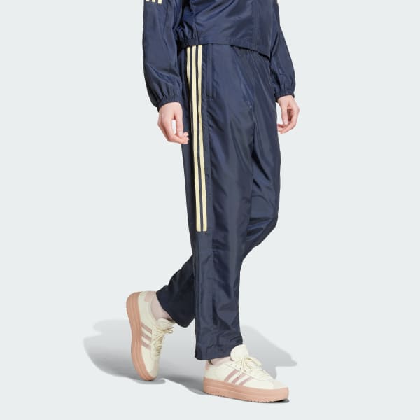 adidas Tiro Cut 3 Stripes Summer Woven Pants Blue Free Shipping with adiClub adidas US