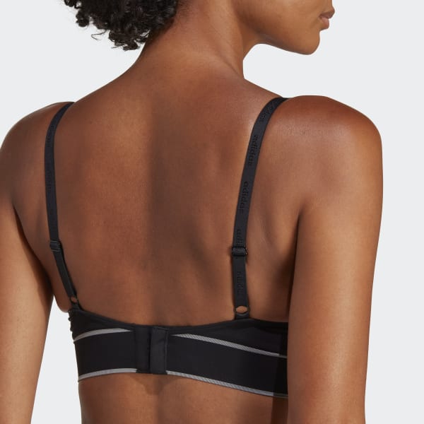 Czerń Active Seamless Wireless Bra HPO54
