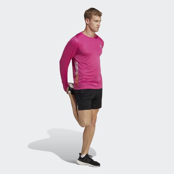 Czerń Run Icons 3 Bar Logo Shorts