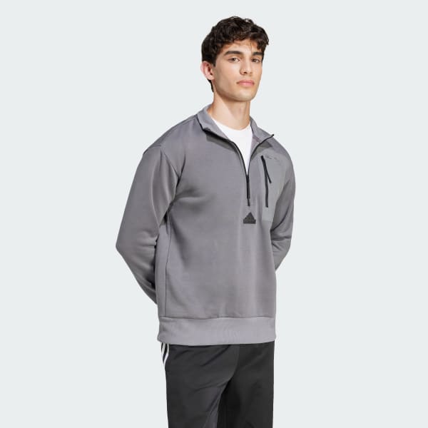 Adidas cozy half zip hoodie shop