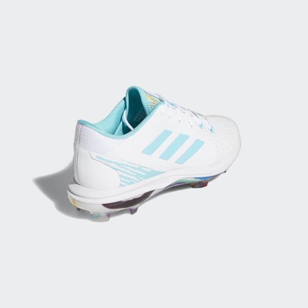 White PureHustle 2.0 TPU Dripped-Out Cleats LST97