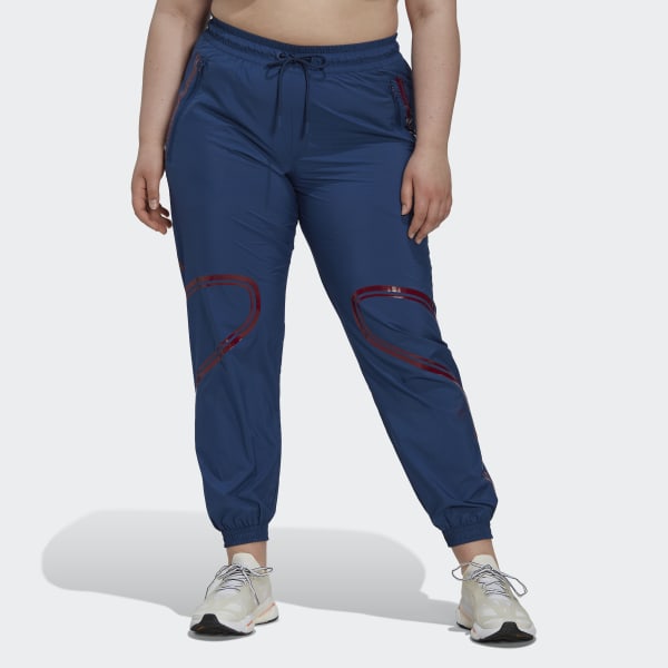 Blue adidas by Stella McCartney TruePace Woven Joggers (Plus Size) N0269