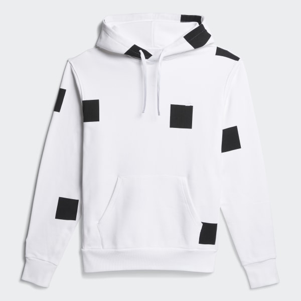 adidas Heavyweight Shmoofoil Box Hoodie Gender Neutral White adidas New Zealand