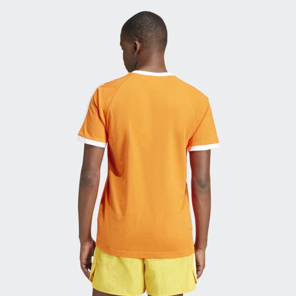Adidas 3 stripes orange on sale