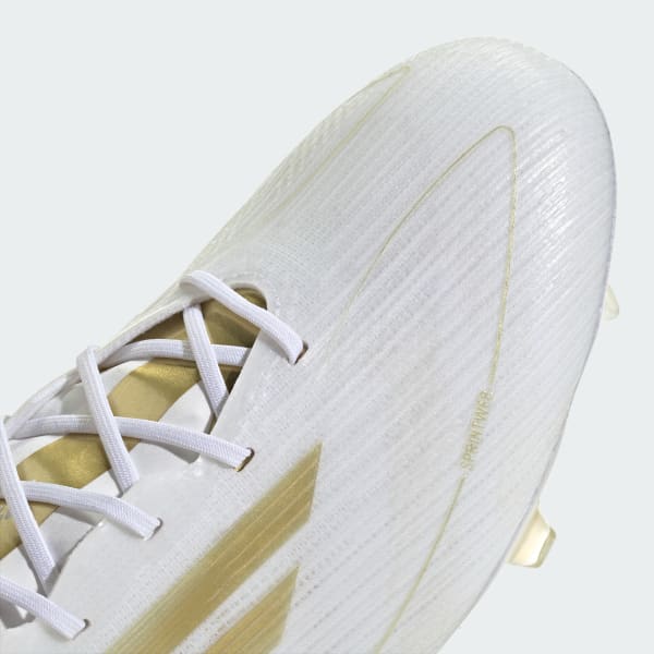 adidas F50 Elite Firm Ground Boots White adidas Thailand