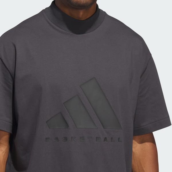 adidas adidas Basketball Tee - Grey