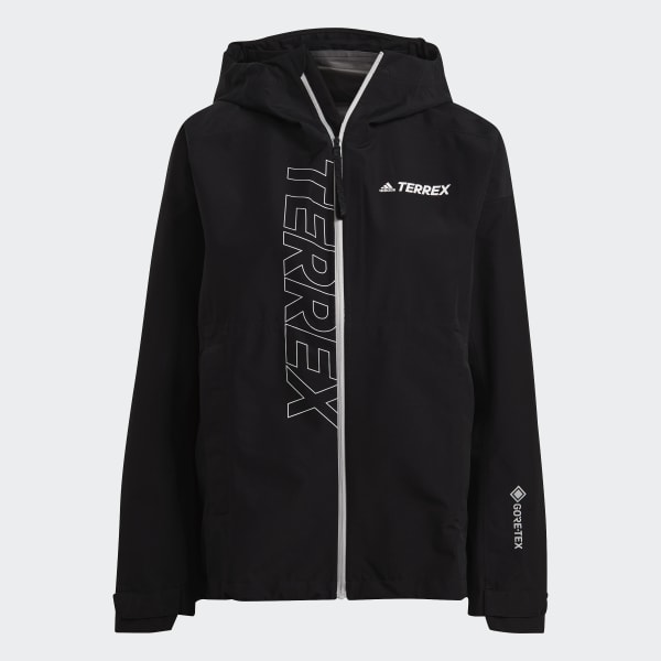 Svart Terrex GORE-TEX Paclite Rain Jacket