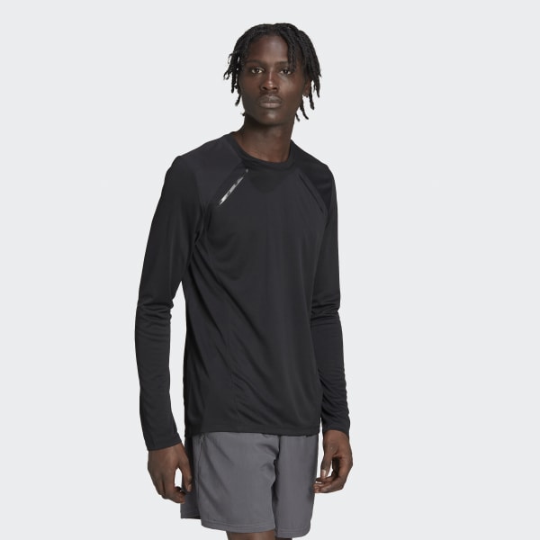 adidas Playera de Entrenamiento Best of Adi Mangas Largas Negro