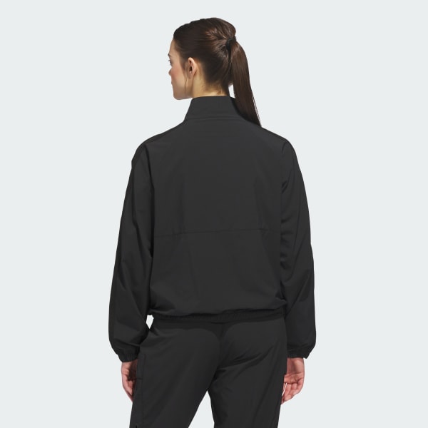 Black Beyond The Course Colorblock Twistweave Full-Zip Jacket